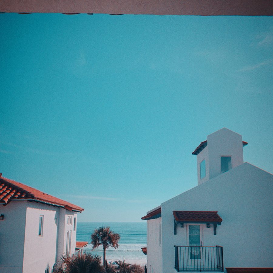 modern beach